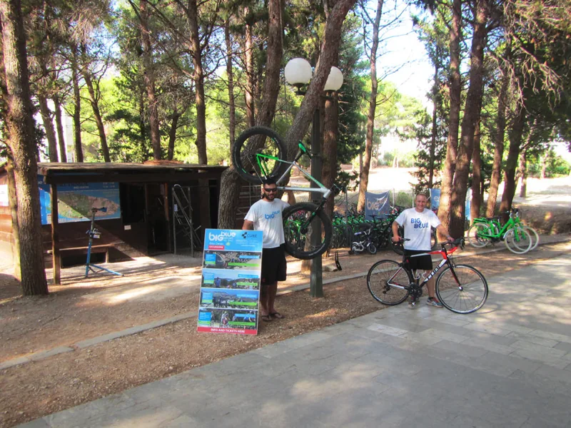 Mountainbiking auf Brač