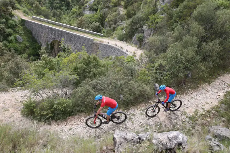 Mountainbiking auf Brač