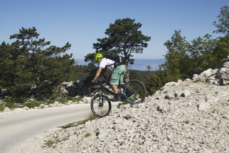Mountainbiking auf Brač