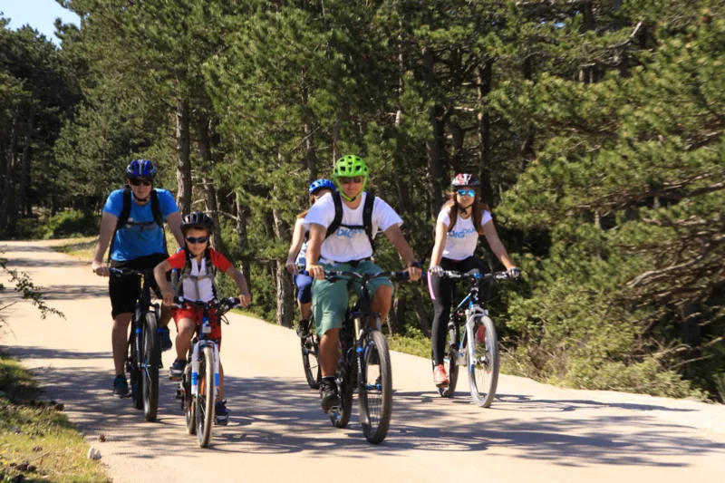 Mountainbiking auf Brač