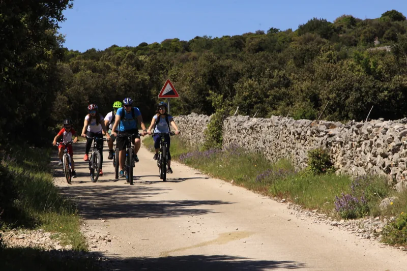 Mountainbiking auf Brač